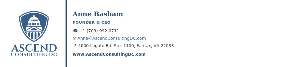 Anne Basham, Founder & CEO, Ascend Consulting DC