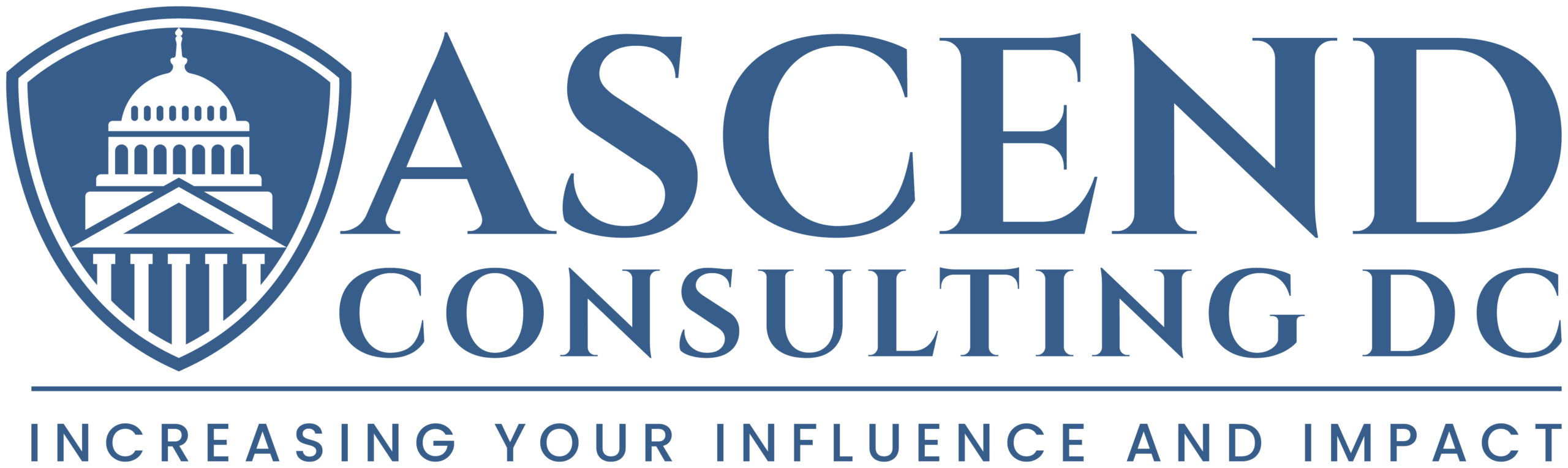 Ascend Logo Navy Transparent
